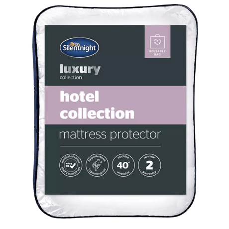 Silentnight Luxury Hotel Collection Mattress Protector Superking - SHEETS/VALANCE/MATTRESS COVER - Beattys of Loughrea