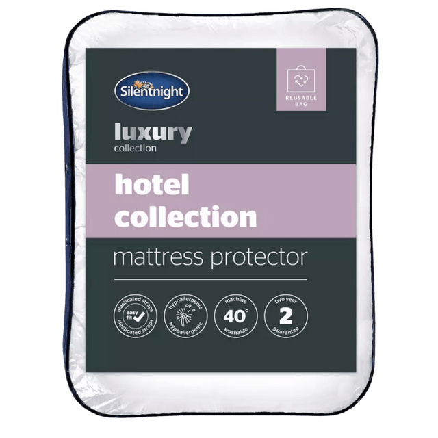 Silentnight Luxury Hotel Collection Mattress Protector Superking - SHEETS/VALANCE/MATTRESS COVER - Beattys of Loughrea