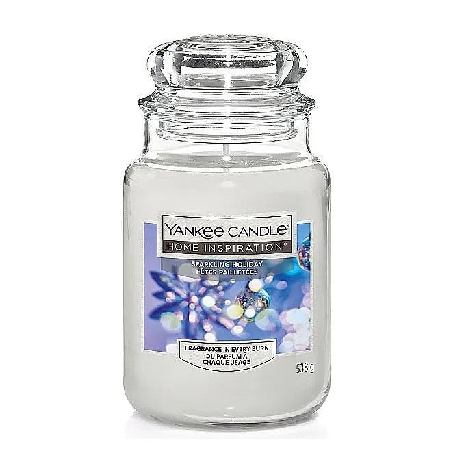 Sparkling Holiday Home Inspirations Large Yankee Candle 538g - CANDLES - Beattys of Loughrea