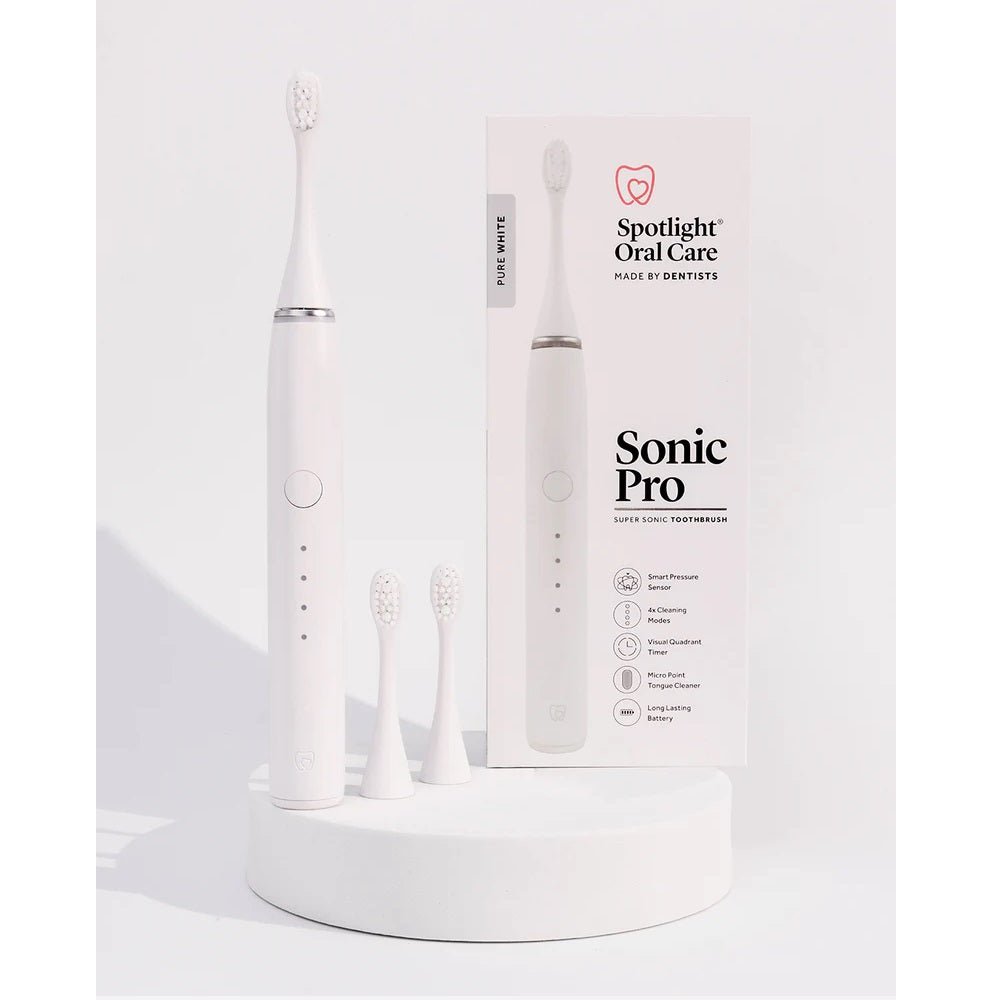 Spotlight Sonic Pro - Pure White Elec Toothbrush - ORAL CARE - Beattys of Loughrea