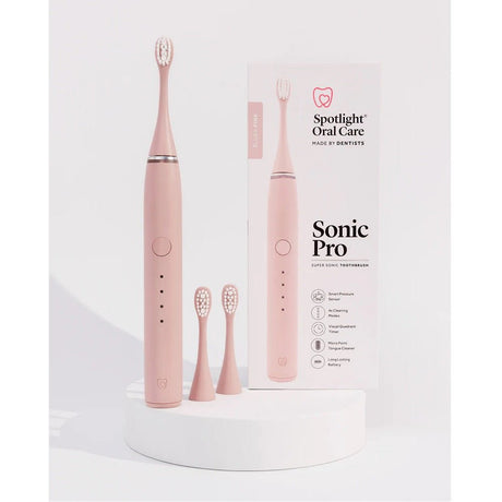 Spotlight Sonic Pro - Blush Pink Elec Toothbrush - ORAL CARE - Beattys of Loughrea