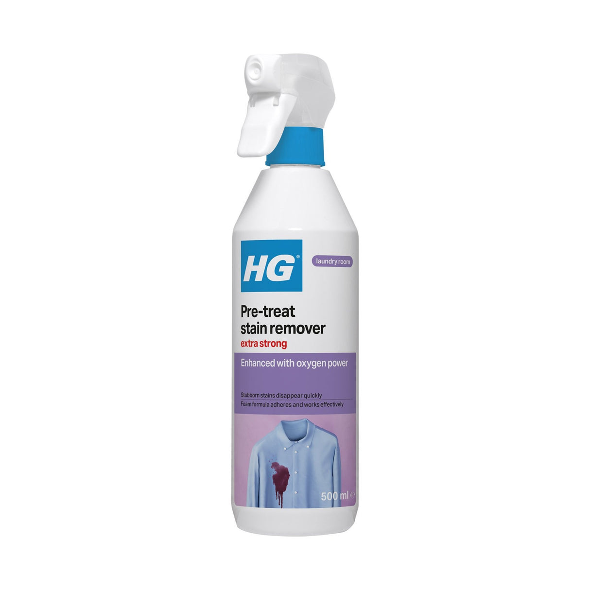 HG Pre-Treat Stain Remover Extra Strong Spray 500ml