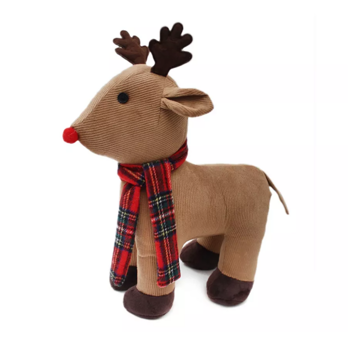 Peggy Wilkins Dasher Reindeer Christmas Door Stop