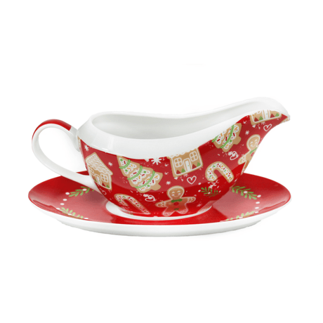 Peggy Wilkins Sugar Cookies Ceramic Gravy Boat & Saucer Set - GENERAL LOOSE WARE - Beattys of Loughrea