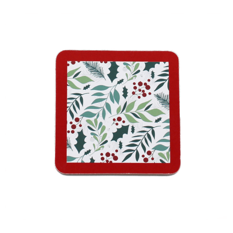 Peggy Wilkins Graceful Christmas 4pk Coasters - TABLEMATS/COASTERS - Beattys of Loughrea
