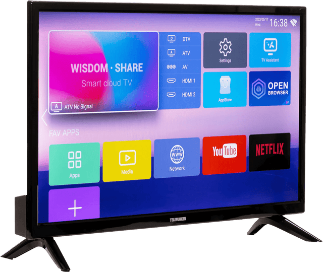 Telefunken 24" Dled HD Smart Tv | D18G - TF - TS2410 - TV 21 - 28" (52 - 72CM) - Beattys of Loughrea