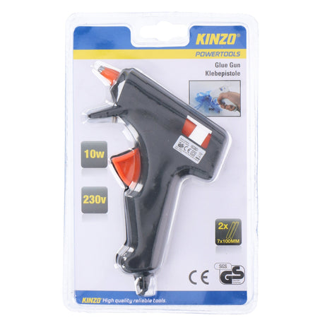 KINZO Glue Gun with 2 Glue Sticks - HEAT GUNS - Beattys of Loughrea