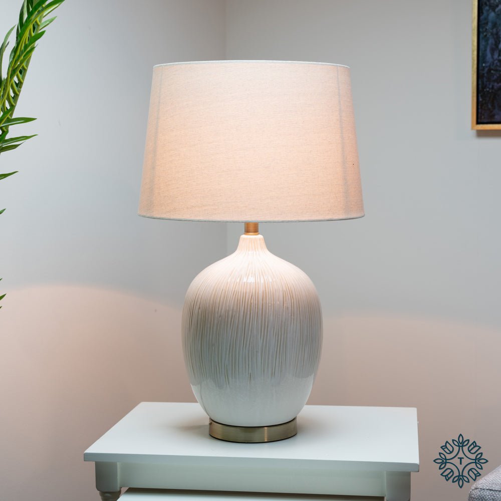Arianna Table Lamp 65cm - TABLE/BEDSIDE LAMPS - Beattys of Loughrea