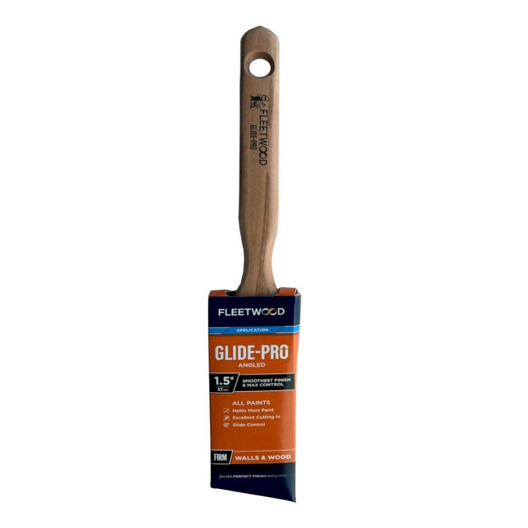 Fleetwood Glide Pro 1.5" Angled Brush - PAINT BRUSHES - Beattys of Loughrea