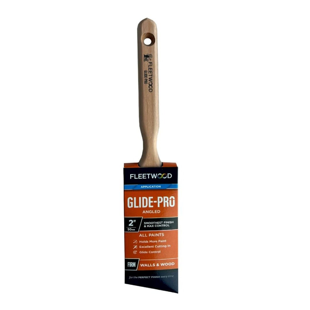 Fleetwood Glide Pro 2" Angled Brush - PAINT BRUSHES - Beattys of Loughrea