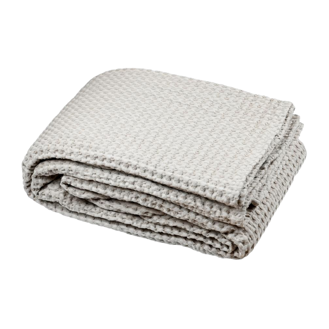 Anouk Throw Natural 130 x 160cm - THROWS/BLANKETS - Beattys of Loughrea