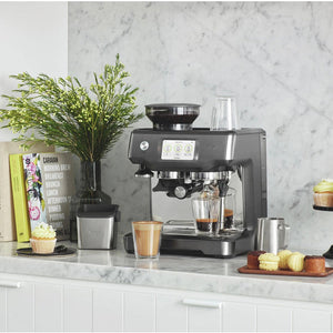 SAGE the Barista Touch Impress SES881 Bean to Cup Coffee Machine - Black Stainless Steel
