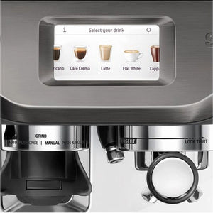 SAGE the Barista Touch Impress SES881 Bean to Cup Coffee Machine - Black Stainless Steel