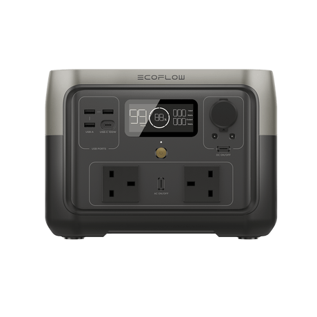 EcoFlow River 2 Max Portable Power Station | ZMR610-B-UK - Beattys of Loughrea | www.beattys.ie