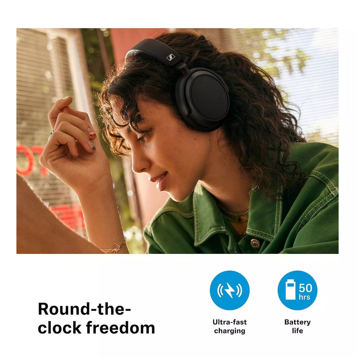 Sennheiser Accentum Plus Wireless Bluetooth Headphones