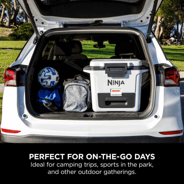 Ninja FrostVault 30QT/28L Hard Cooler - Cloud White FB131UKWH - COOLERS - Beattys of Loughrea