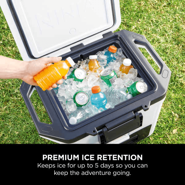 Ninja FrostVault 30QT/28L Hard Cooler - Cloud White FB131UKWH - COOLERS - Beattys of Loughrea