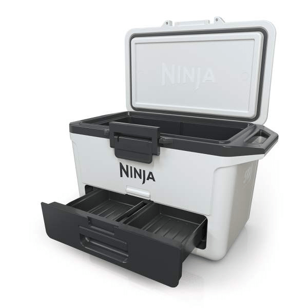 Ninja FrostVault 50QT/47L Hard Cooler - Cloud White FB151UKWH - COOLERS - Beattys of Loughrea