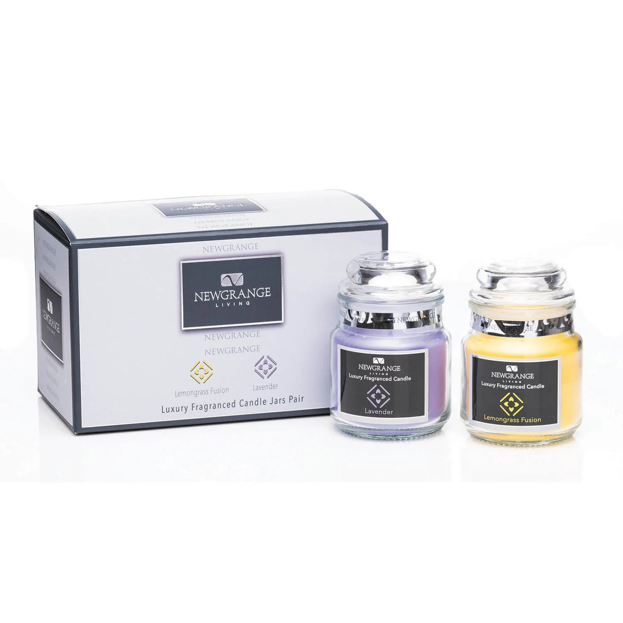 Newgrange Living Lavender & Lemongrass Candle Set