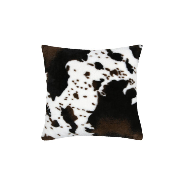 STOF Vache Cow-Print Cushion, Brown, 45x45cm