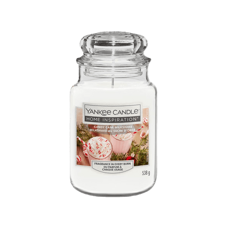 Candy Cane Milkshake Home Inspirations Large Yankee Candle 538g - CANDLES - Beattys of Loughrea
