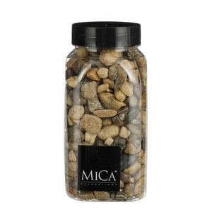 Mica Decorations Marbles Decorative Stones - 650 ml - Brown - GLASS GIFTWARE - DEC STONES - Beattys of Loughrea