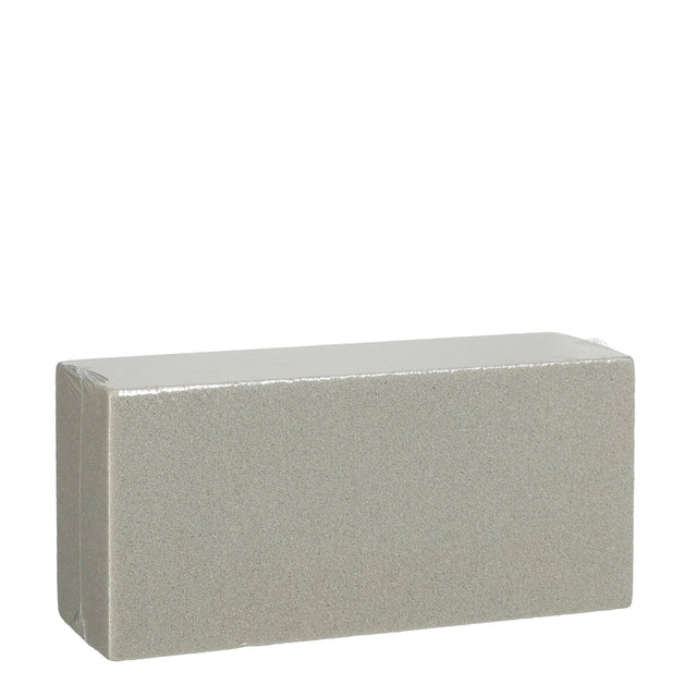 Mica Decorations Hobby Florist Dry Foam Brick Grey 22.5 x 10.5 x 7cm - FLOWERS - DRIED - Beattys of Loughrea