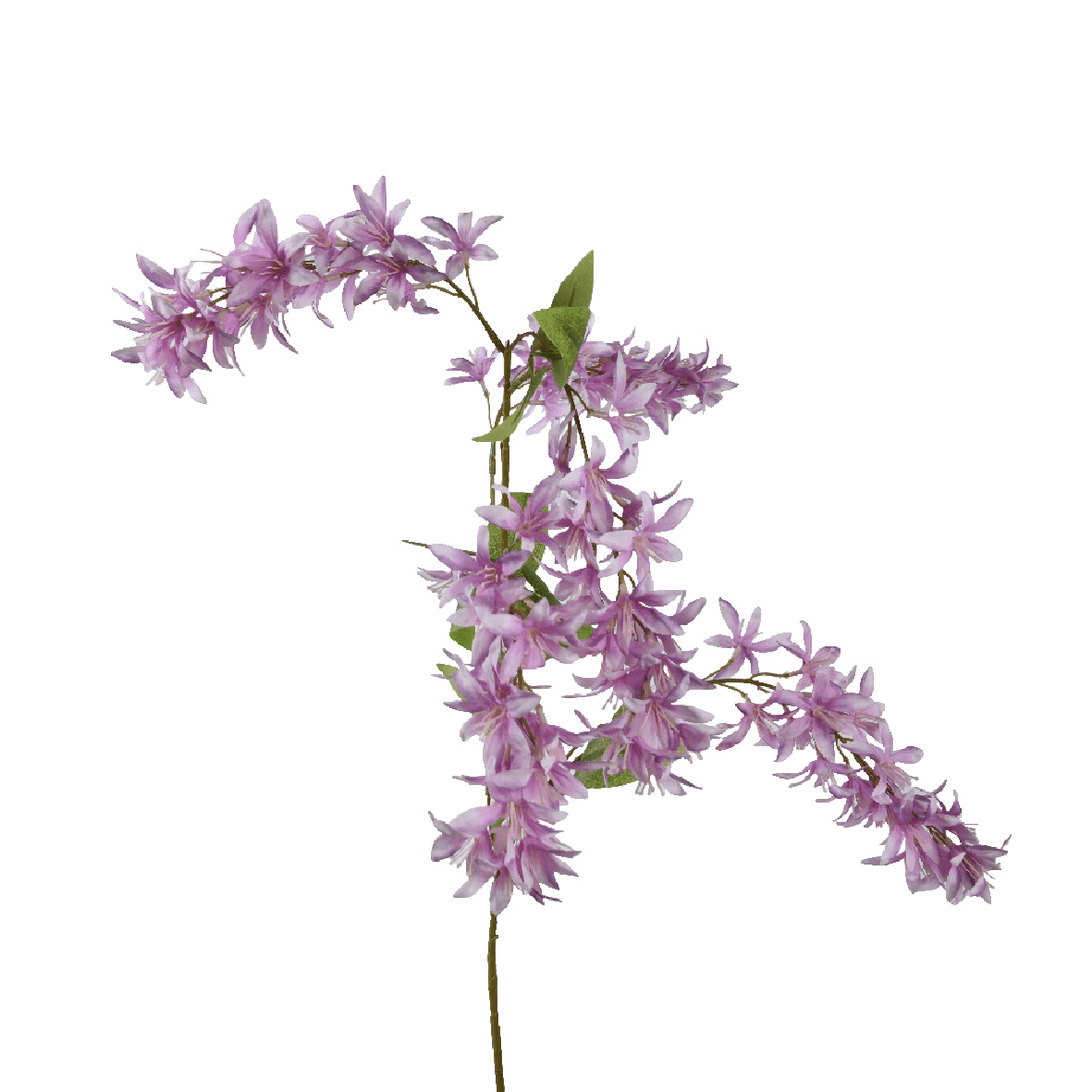Polyester Wisteria on Stem Spray Lilac - FLOWERS - PAPER/PLASTIC - Beattys of Loughrea