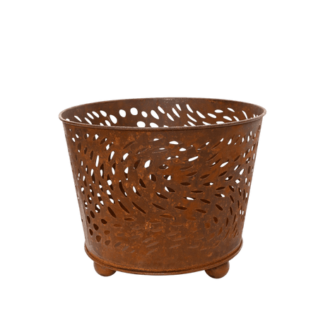 Iron Cut - out Firepit 39cm - Rust - FIREPIT, GARDEN HEATER - Beattys of Loughrea