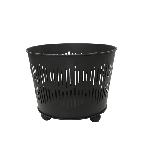 Iron Cut - out Firepit 39cm - Black - FIREPIT, GARDEN HEATER - Beattys of Loughrea