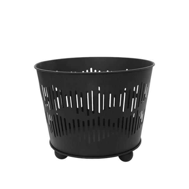 Iron Cut - out Firepit 39cm - Black - FIREPIT, GARDEN HEATER - Beattys of Loughrea