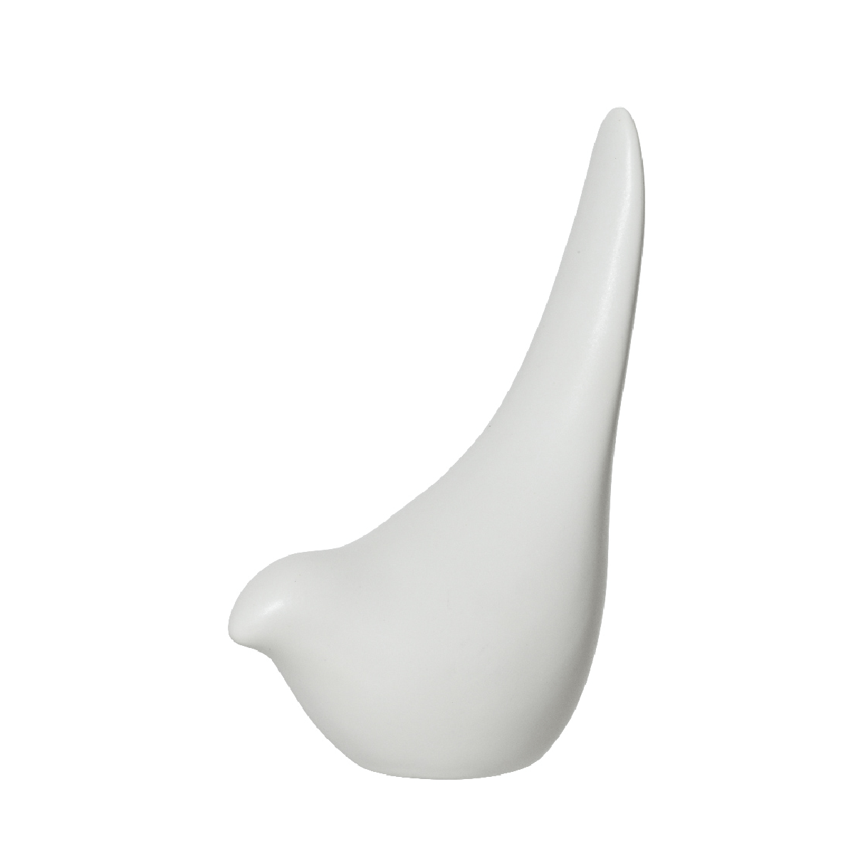 White Porcelain Bird 14cm - ORNAMENTS - Beattys of Loughrea