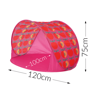Kids Pop - up Sun Shade/Play Tent Apple Design - TENTS, CAMPING - Beattys of Loughrea