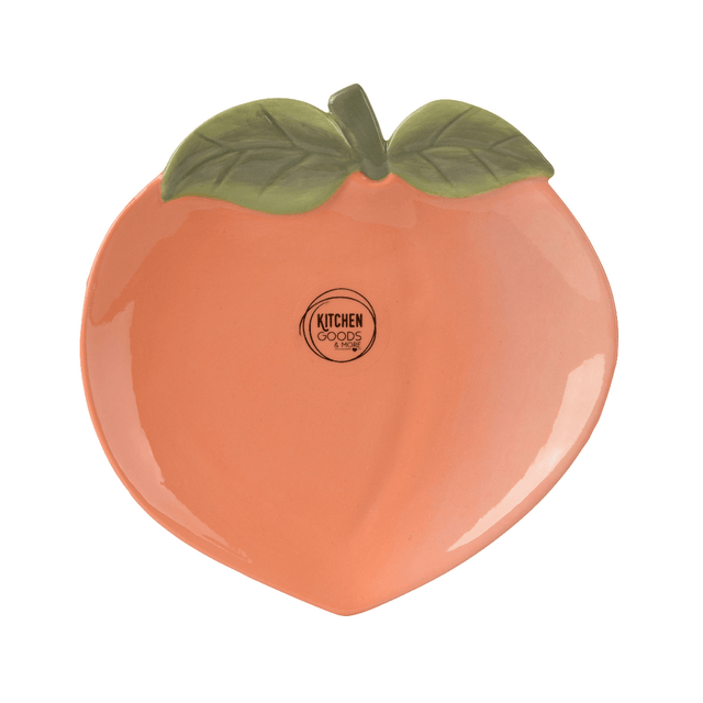 Dolomite Decorative Plate Shiny Peach - GENERAL LOOSE WARE - Beattys of Loughrea