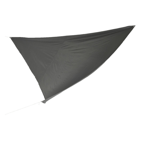Kaemingk 360cm Outdoor Triangle Sunshade Polyester Dark Grey - PARASOLS - Beattys of Loughrea