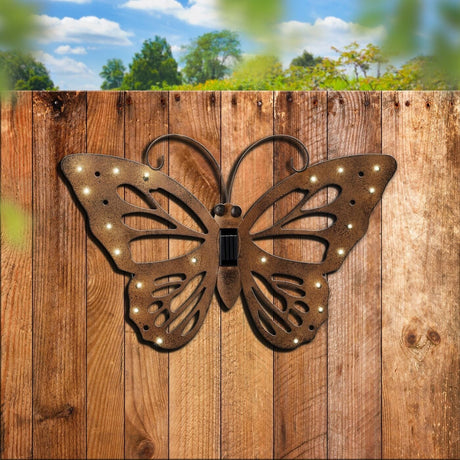 Butterfly Solar Decoration with LED - GARDEN ORNAMENTS INCL SOLAR - Beattys of Loughrea