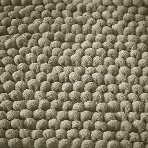 Bianca Aspen Bobble 50 x 120 cm Bath Runner Sage Green - BATH MATS/SETS - Beattys of Loughrea