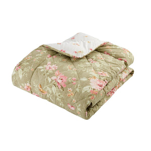 Bridgerton by Catherine Lansfield – Penelope Floral Bedspread Throw - BED SPREADS/COVERS/QUILTS - Beattys of Loughrea