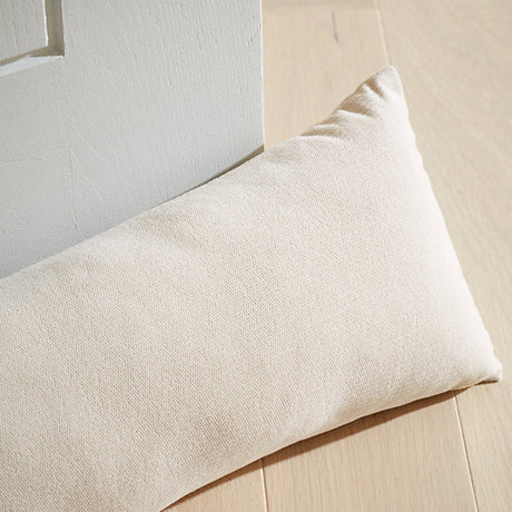 Catherine Lansfield Wilson Velvet Door Draught Excluder Natural - CUSHIONS/COVERS - Beattys of Loughrea