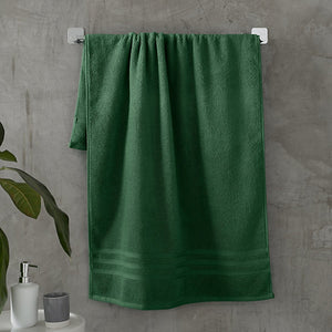 Catherine Lansfield Zero Twist Cotton Hand Towel Forest Green