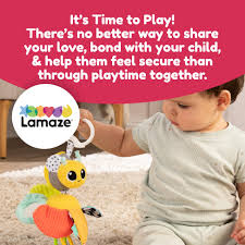 Lamaze Bee With Flower Clip & Go - BABY TOYS - Beattys of Loughrea