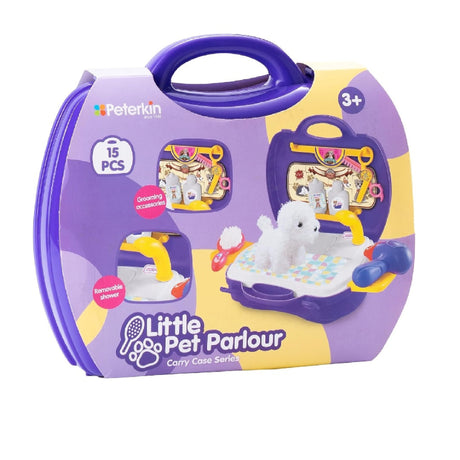 Peterkin Little Pet Parlour 15-Piece Carry Case - ROLE PLAY - Beattys of Loughrea