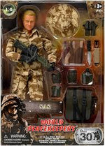 12" Sas Action Figure Soldier - A/M, TRANSFORMERS - Beattys of Loughrea