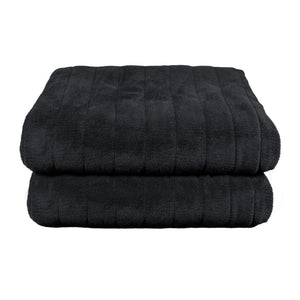 Russell Hobbs Heated Throw, Black - ELEC BLANKET UNDER - Beattys of Loughrea