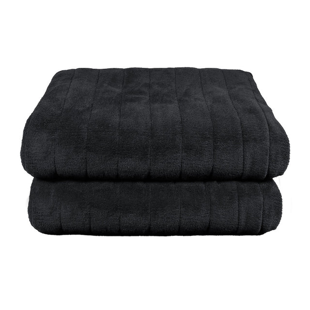 Russell Hobbs Heated Throw, Black - ELEC BLANKET UNDER - Beattys of Loughrea