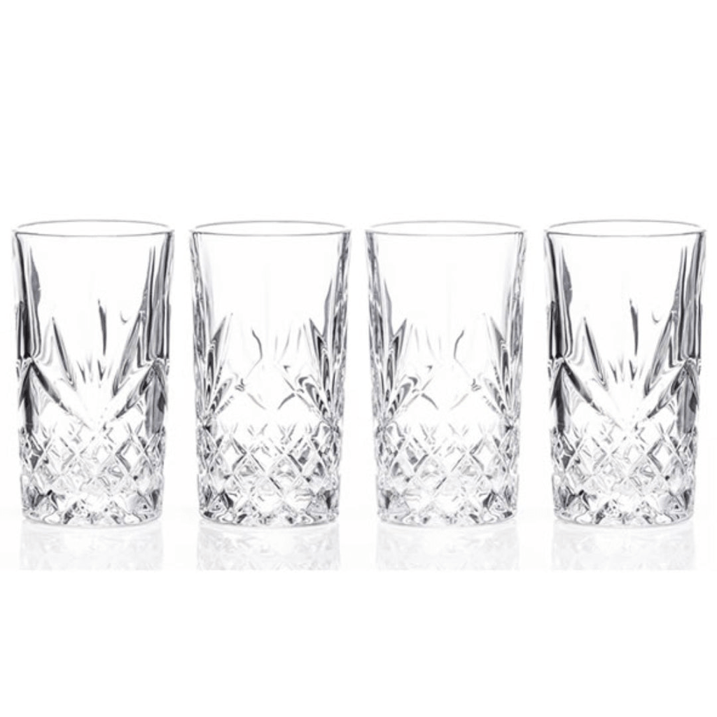 Newgrange Living Adare Hiball Glasses 350cc Set of 4