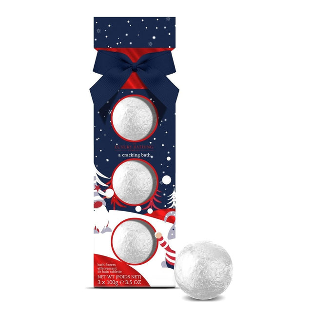 The Luxury Bathing Company Cracking Bath Fizzers 3 x 100g - POT POURRI/AROMATHERAPY/OILS/DIFFUSER - Beattys of Loughrea