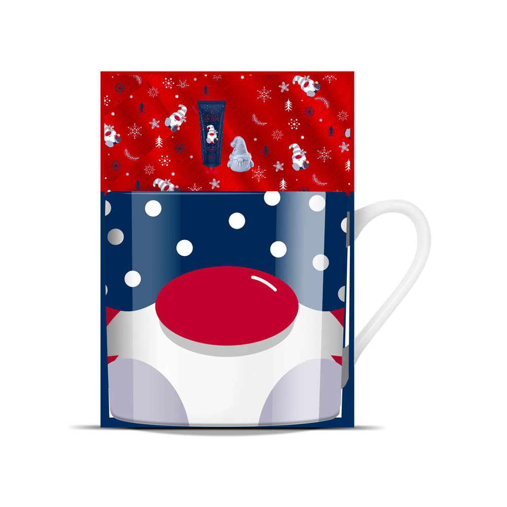 The Luxury Bathing Company Gonk Cosy Comforts Gift Set in Mug - POT POURRI/AROMATHERAPY/OILS/DIFFUSER - Beattys of Loughrea