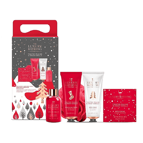 The Luxury Bathing Company Toasted Praline & Sweet Vanilla Ultimate Gift Set - POT POURRI/AROMATHERAPY/OILS/DIFFUSER - Beattys of Loughrea