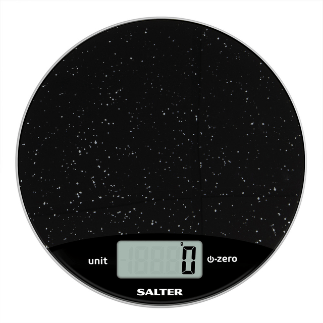 Salter Marble Digital Kitchen Scale - Black - KITCHEN SCALES - Beattys of Loughrea
